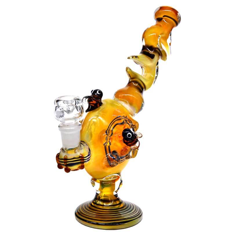 Honeycomb With Bees Telescopic Waterpipe (TRB-66) | 8 inch  product image
